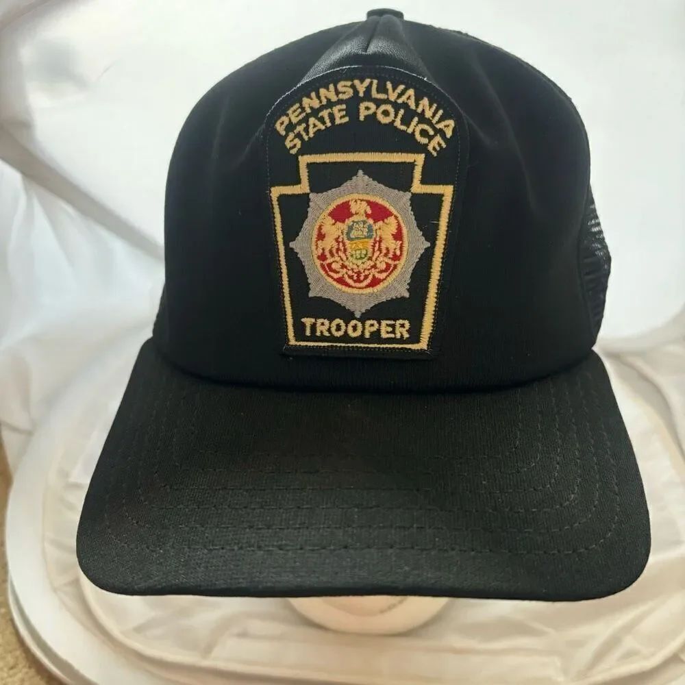 Vintage Pennsylvania State Police Trooper New Era Snap Back Hat Cap